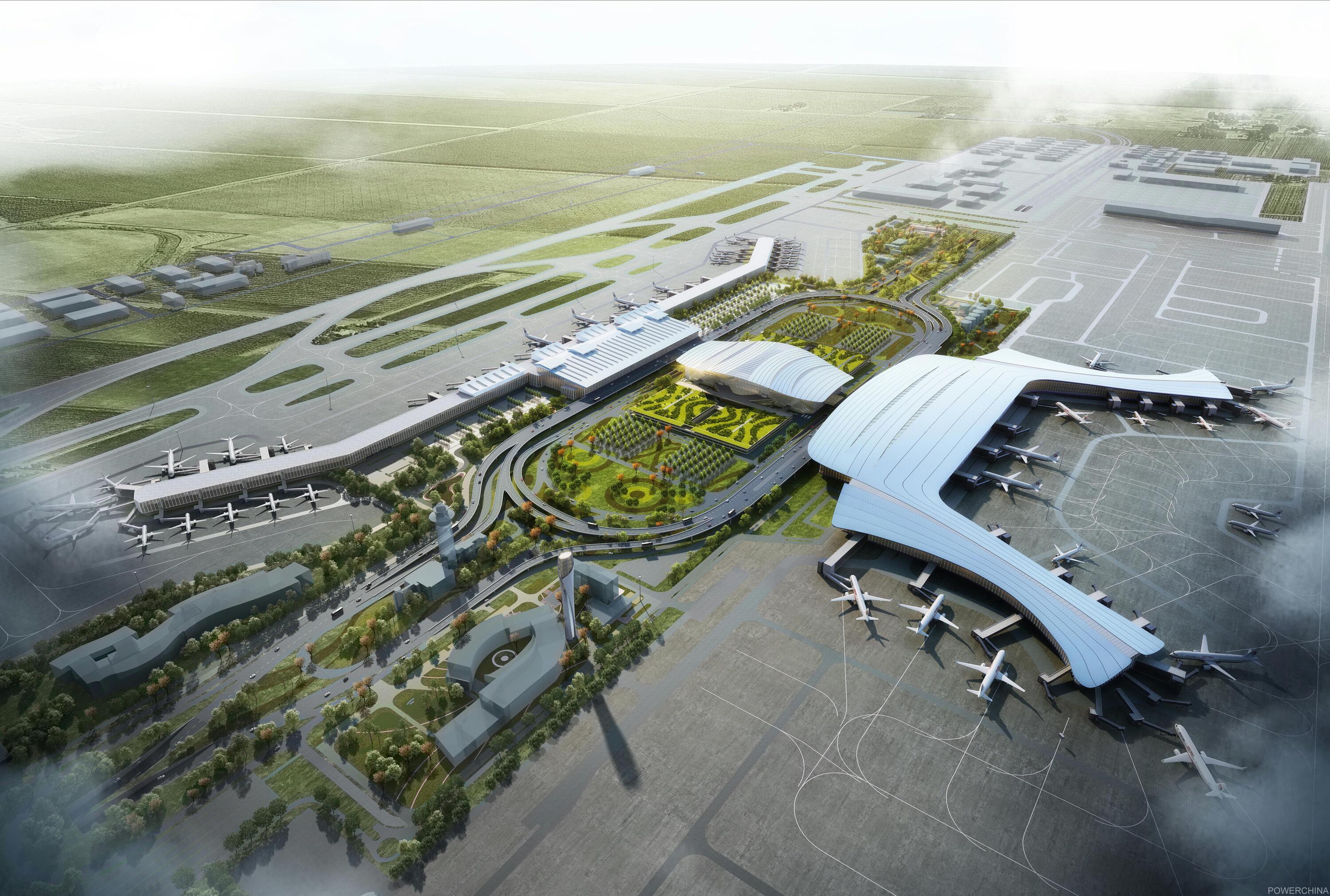 电建航空港公司和水电十六局中标福州长乐国际机场二期扩建工程机场