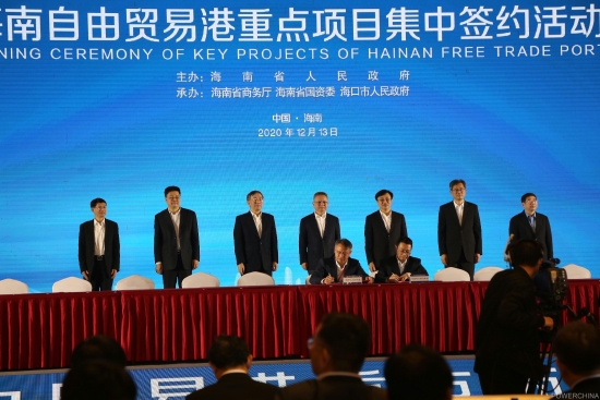 中国电建与海南省签订战略合作协议 晏志勇拜会海南省委副书记、代省长冯飞