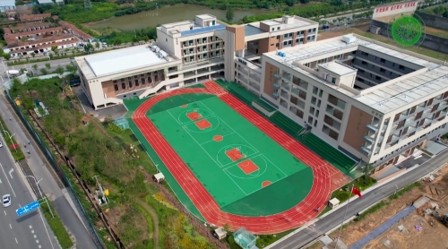 江苏徐州重点教育工程树德中学新建校区全面投入使用
