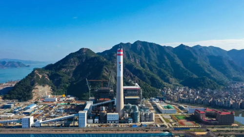 羅源灣電廠2×1000兆瓦新建工程1號(hào)機(jī)組順利通過168小時(shí)滿負(fù)荷試運(yùn)行