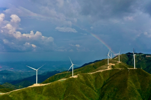 湖南桂陽歐陽海風電場發電量突破1億度