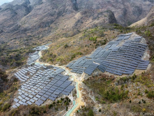 山東電建一公司4個新能源項目全容量并網發電