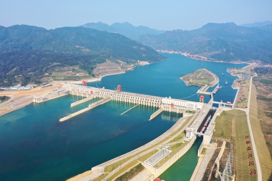 大藤峽工程累計(jì)發(fā)電量突破100億度