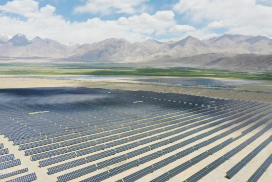 湖北工程公司浙能國綜塔什庫爾干50兆瓦光伏發電項目成功送電