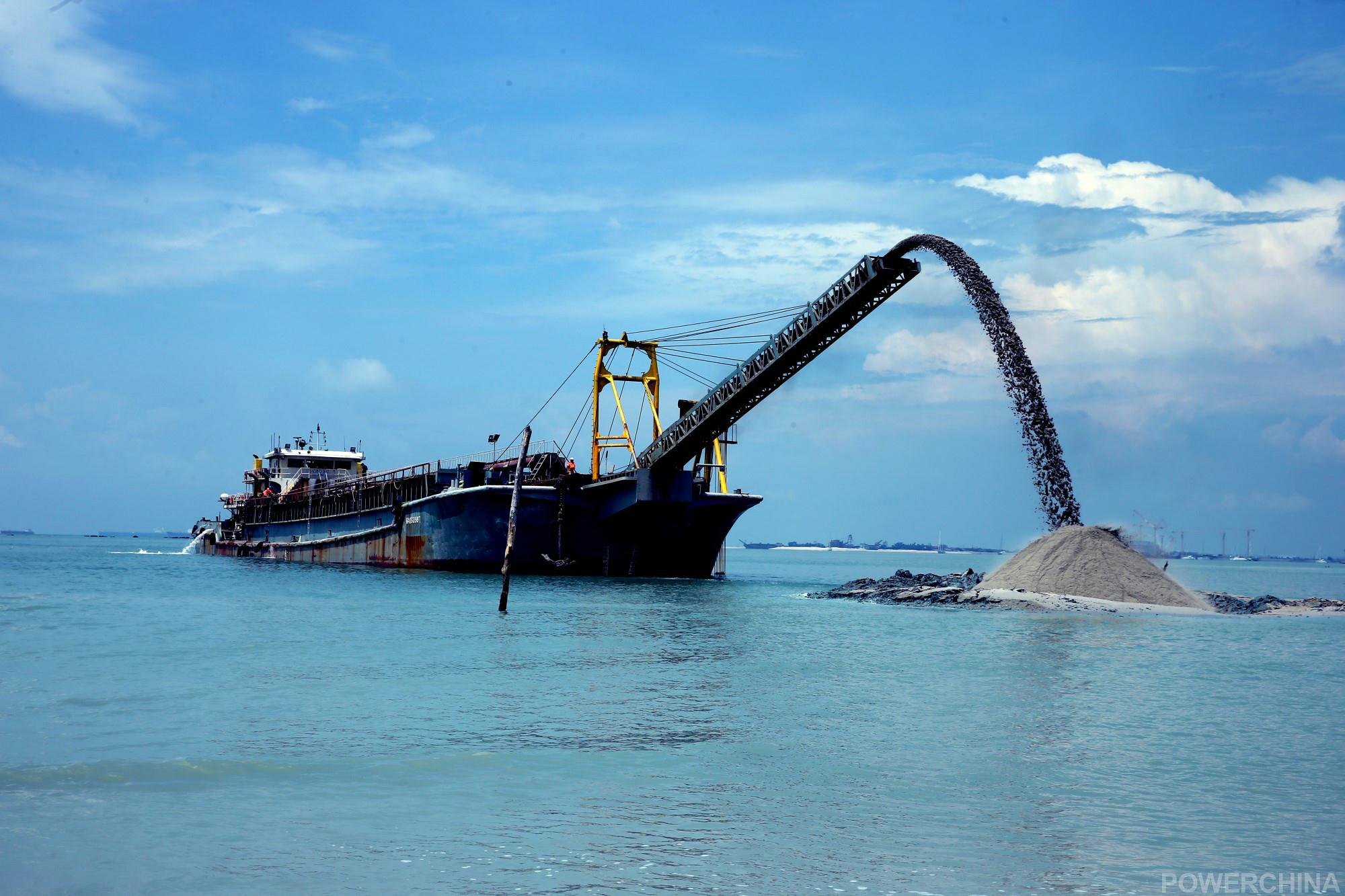 集团要闻 【一带一路旗舰篇】涛声回荡六百年 其实,填海的基础建设