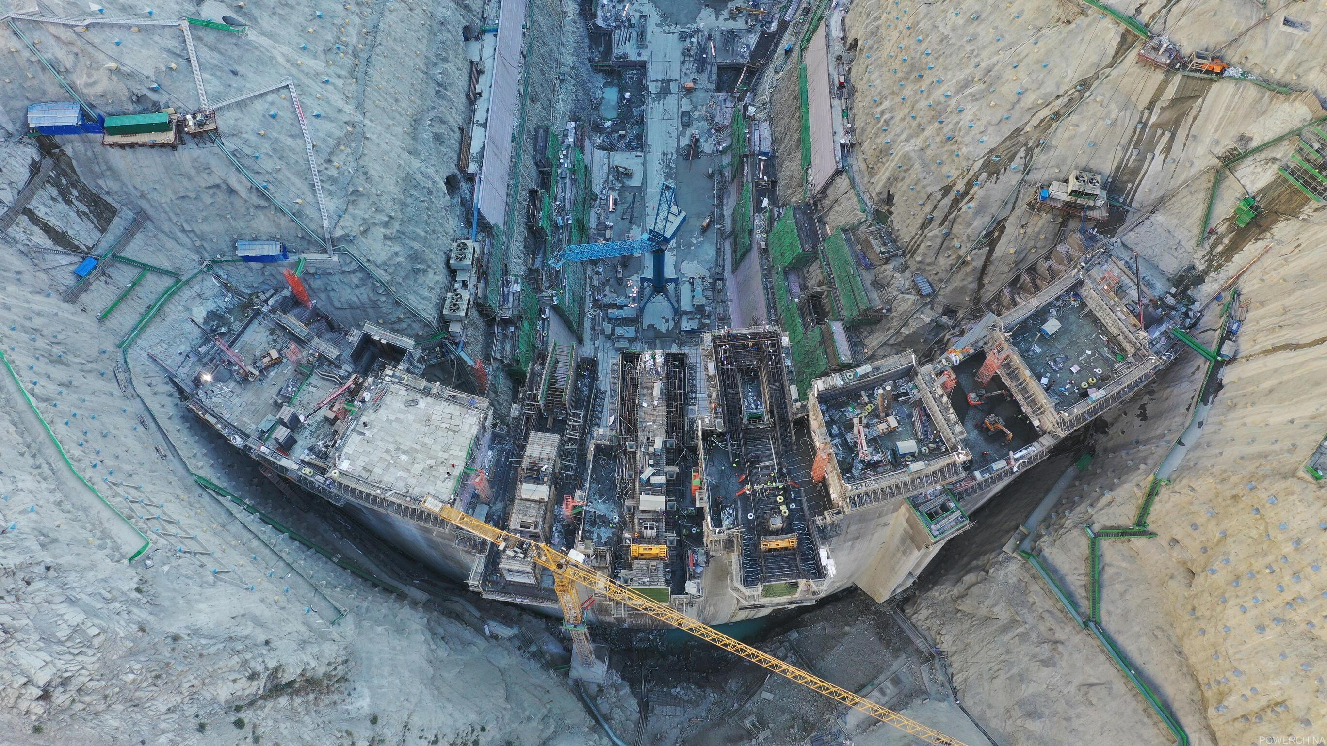 国内首个百万千瓦级epc水电项目大坝身高超百米