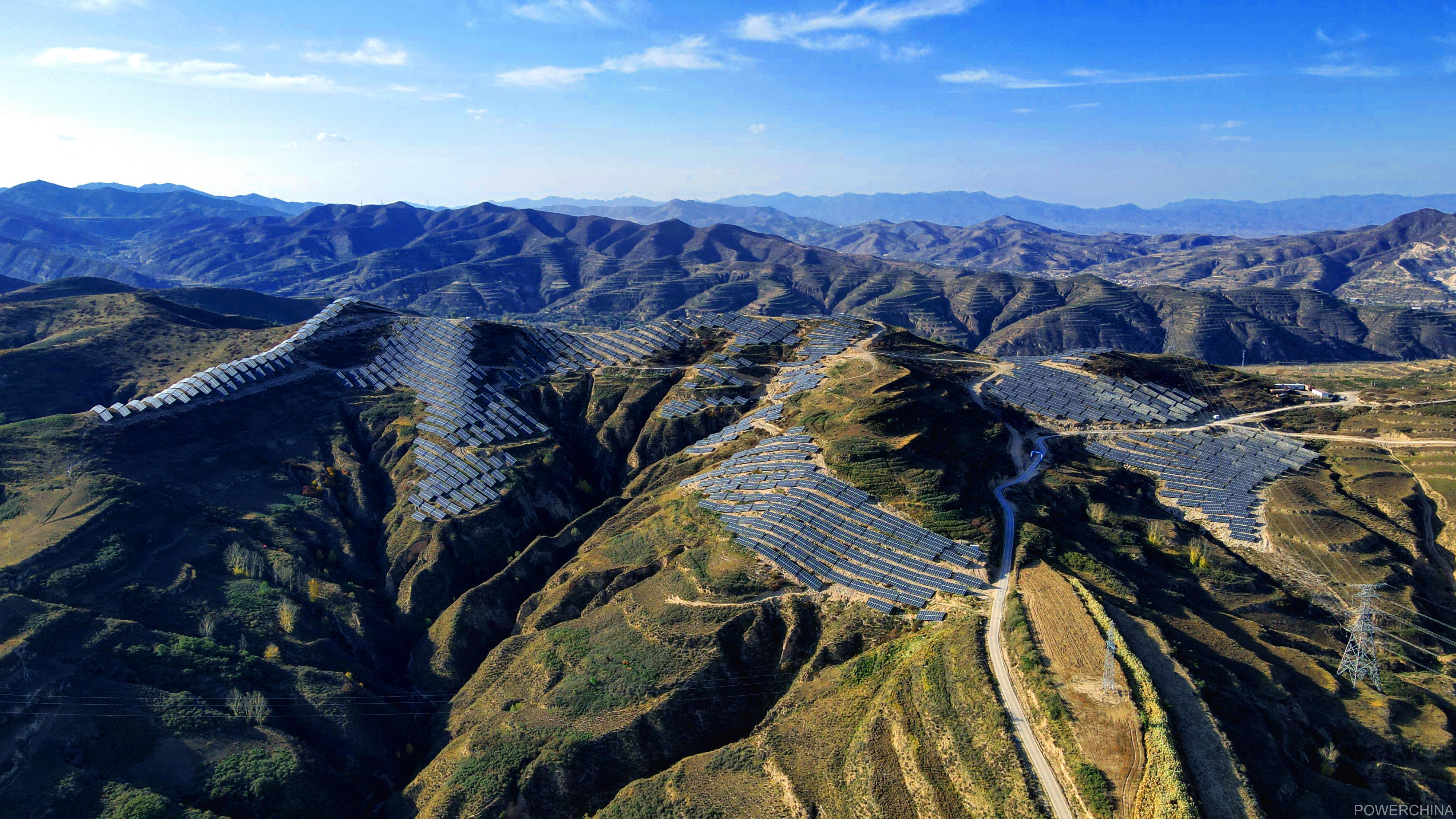 山西太原重点光伏工程并网发电