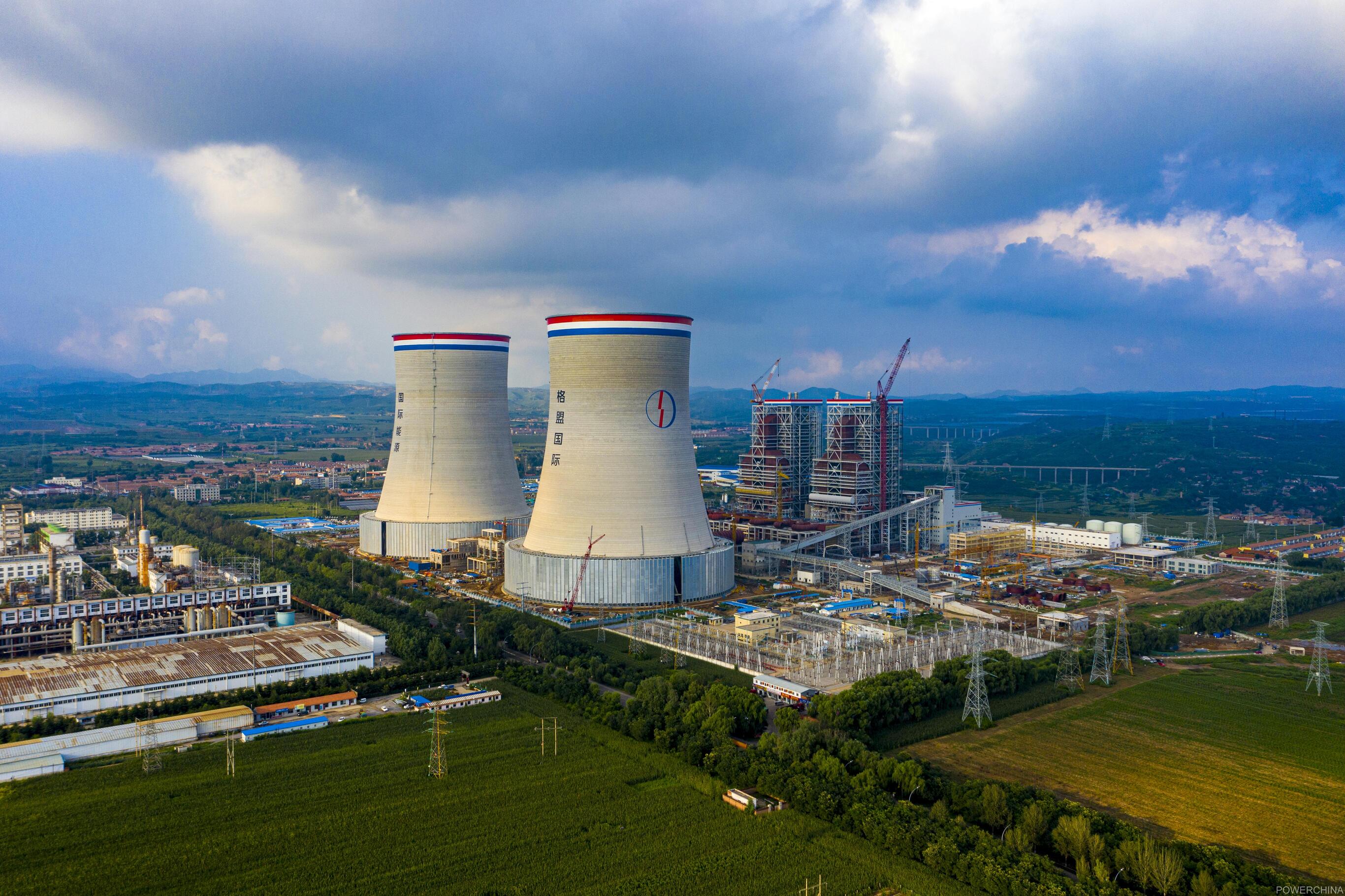 中国电力建设集团 火电建设 山东三建山西盂县电厂项目2号机组电除尘