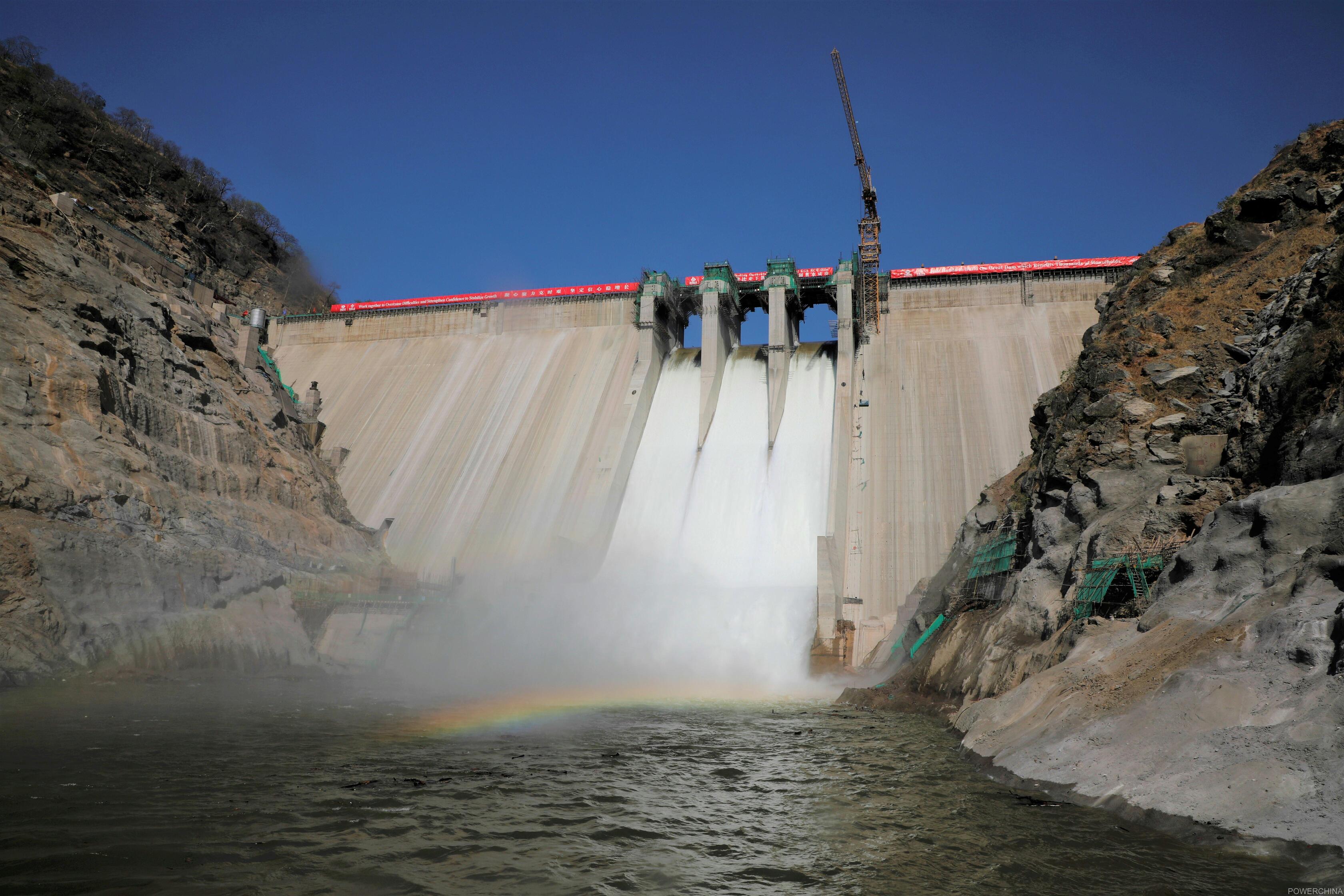 赞比亚下凯富峡水电站