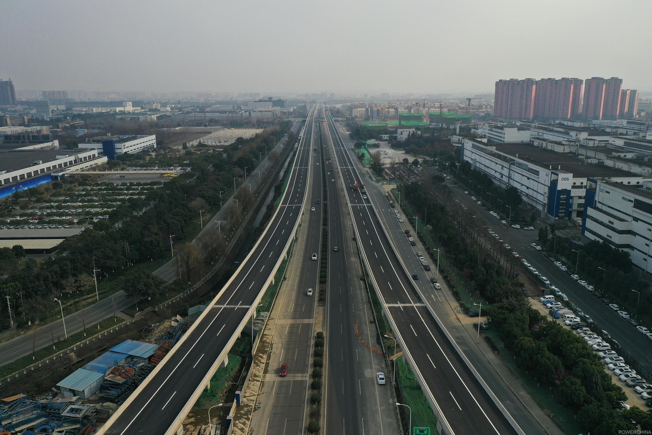 成灌高速入城段改造工程2月9日正式完工通车