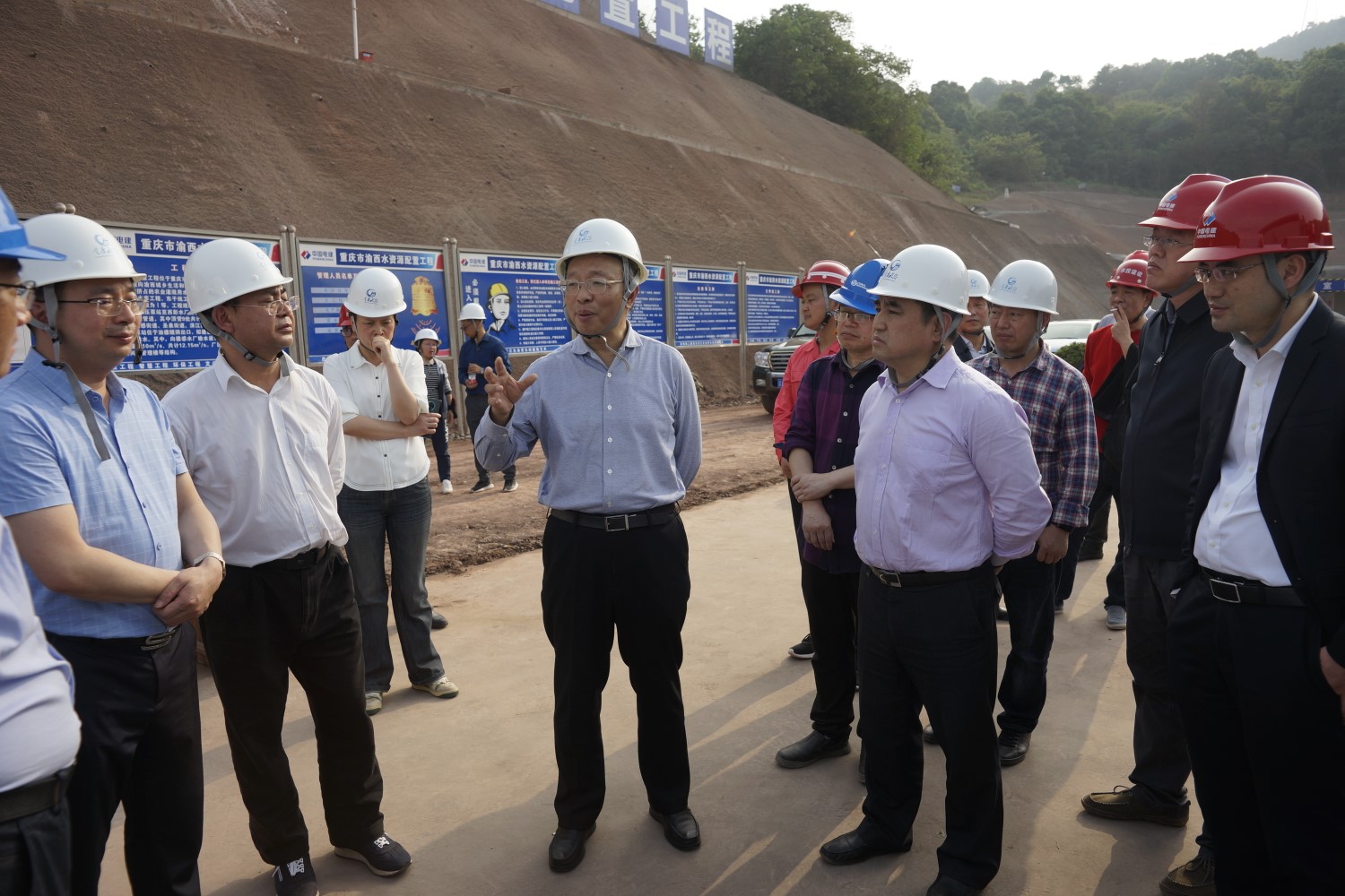 电建路桥公司多方联动全力推进重庆渝西水资源配置工程建设