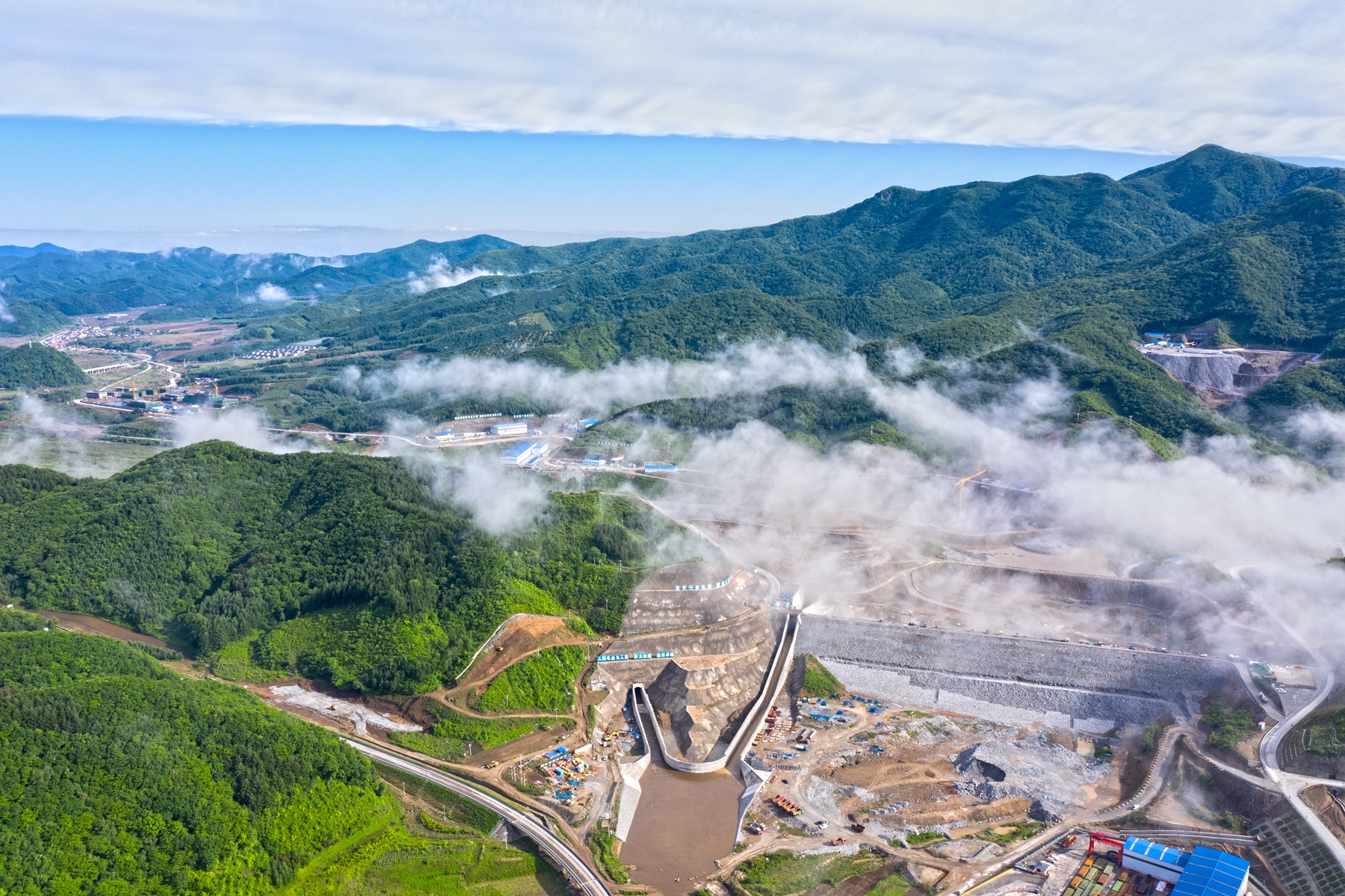 辽宁清原抽水蓄能电站尾水洞贯通