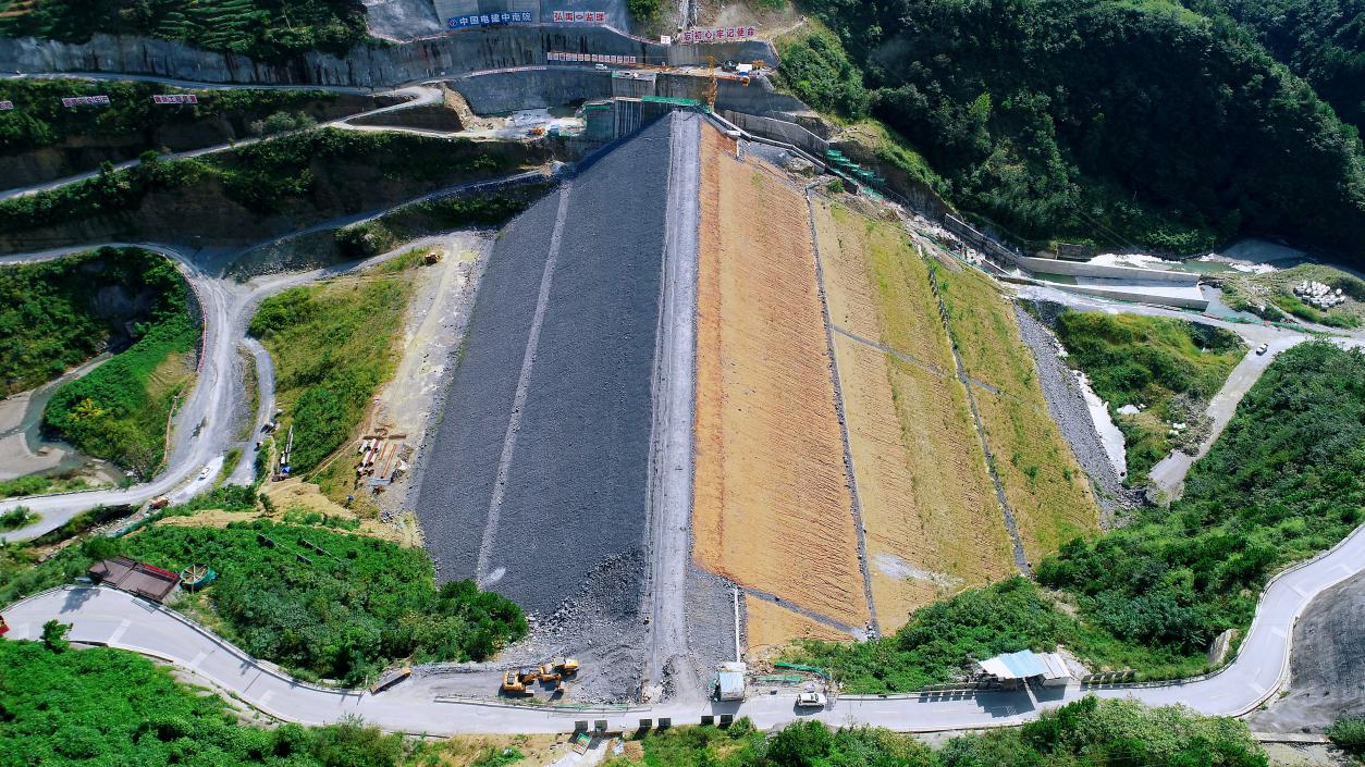 重庆鱼枧水库epc总承包工程顺利完成大坝填筑