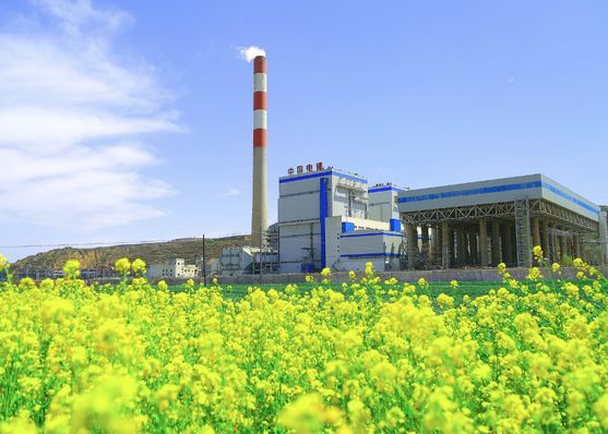 崇信电厂远瞰