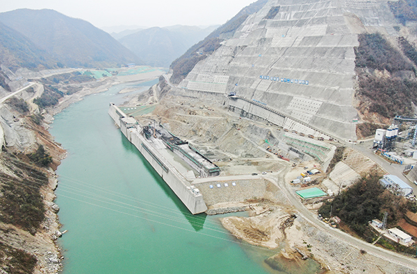 中国电力建设集团 水电建设 引汉济渭黄金峡水利枢纽工程复工复产全面