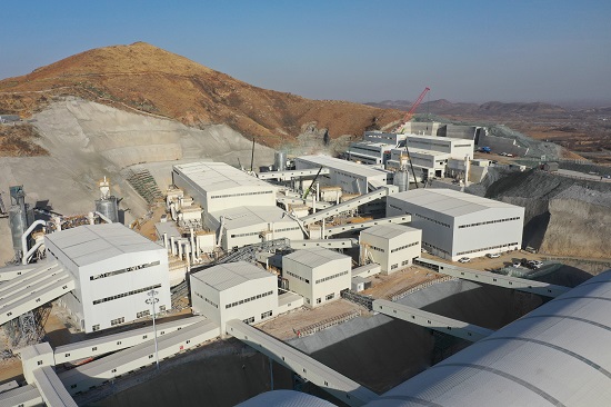 雄安调蓄库砂石系统全面投产运行