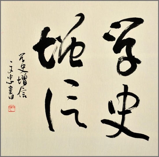 中国电力建设集团 书法 学史增信