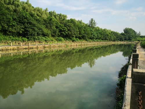 合肥十五里河项目河道底泥清淤工程顺利完工
