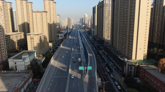 水电三局承建的西安市昆明路快速路工程获评"陕西省市政金奖示范工程"